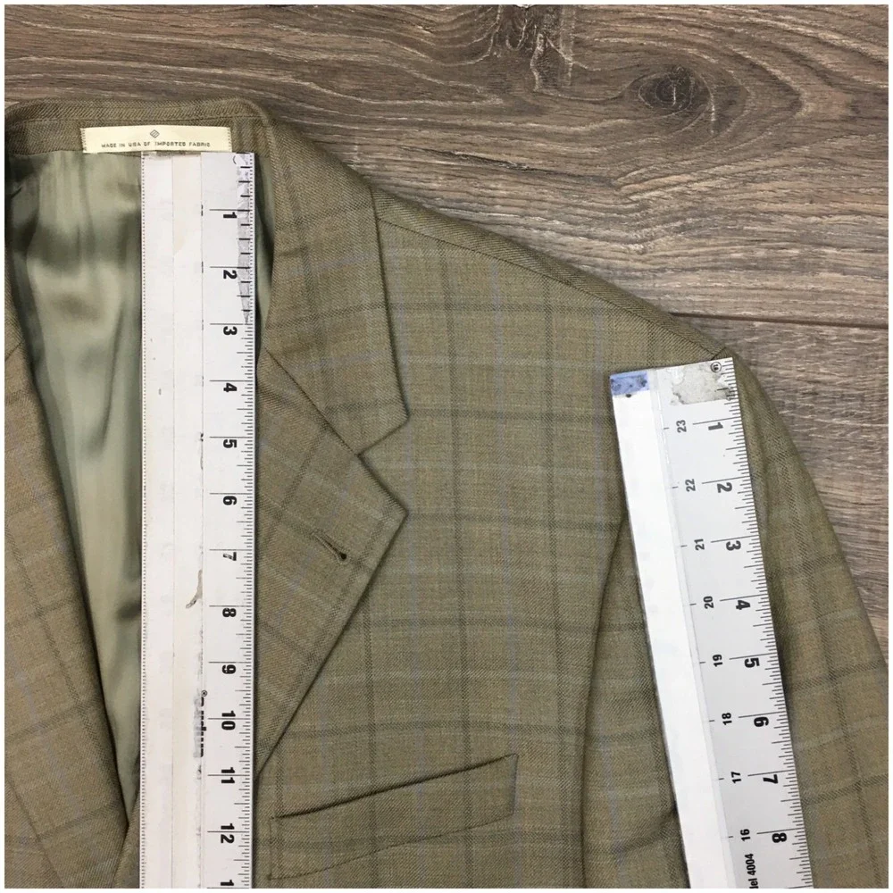 JOSEPH ABBOUD Mens Wool Silk Blazer Sport Coat‎ Casual Jacket 42L Classic Suit